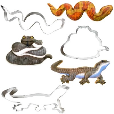 Reptile Cookie Cutter Set