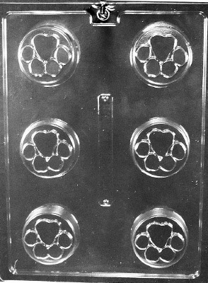 Paw Print Cookie Mold