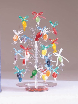 Plast Money Tree Clear 12.25"