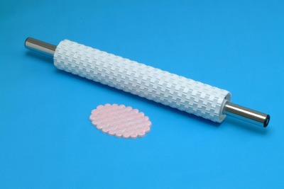 15" Rolling Pin Basketweave