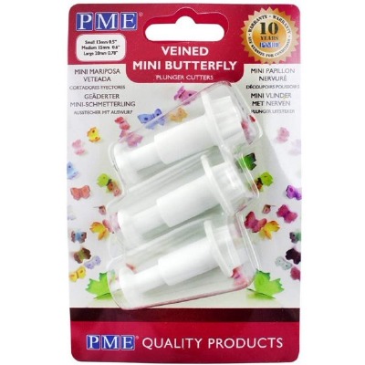 PME Assorted Butterfly Plunger Set of 3