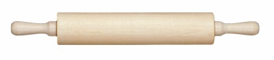 Wooden Rolling Pin 2.5" X 12" for Dough and Fondant