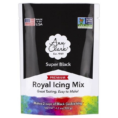 Black Royal Icing Mix
