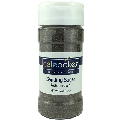 Sanding Sugar 4 OZ Brown