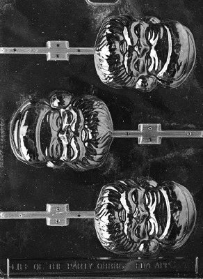 Santa Face Lolly Mold