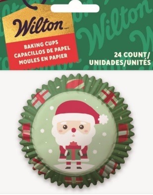 Santa & Gifts Baking Cups 24CT