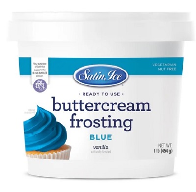 Blue Satin Ice Buttercream 1lb