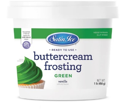 Green Satin Ice Buttercream 1lb