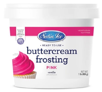 Pink Satin Ice Buttercream 1lb