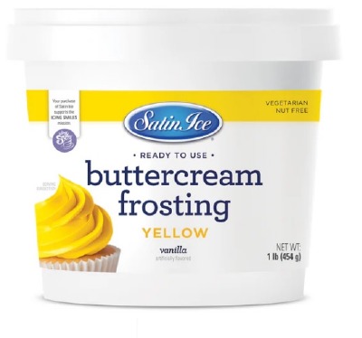 Yellow Satin Ice Buttercream 1lb