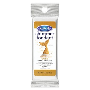 Gold Fondant 4.4oz