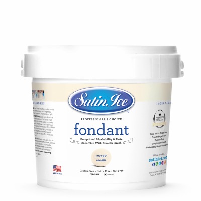 Satin Ice Fondant Ivory 2 Pounds