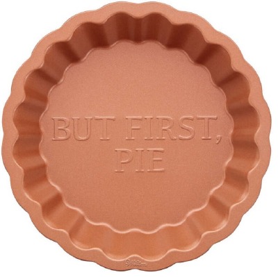 Scallop Pie Pan w/Words