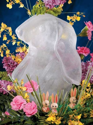 Sculptures In Ice - Bunny