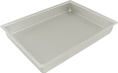 Fat Daddio's POB-12163 Anodized Aluminum Sheet Cake Pan, 12 x 16 x