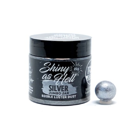 Shiny as Hell Silver Luster Dust