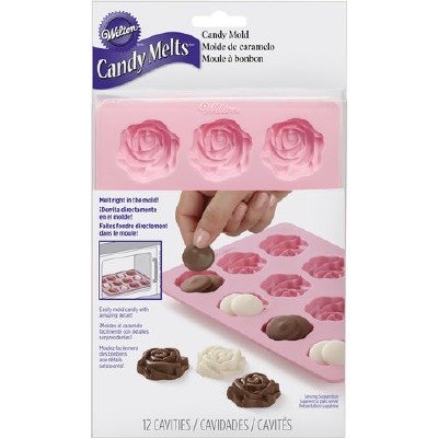 Silicone Rose Candy Mold