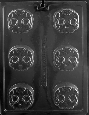 Skull Cookie Choc Mold (6)