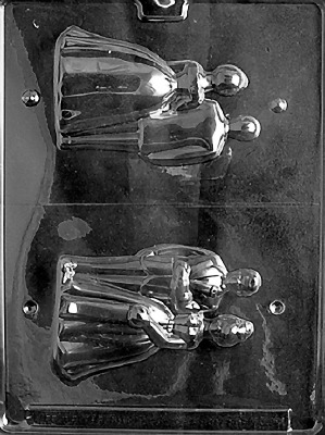 Small 3D Bride/Groom Mold