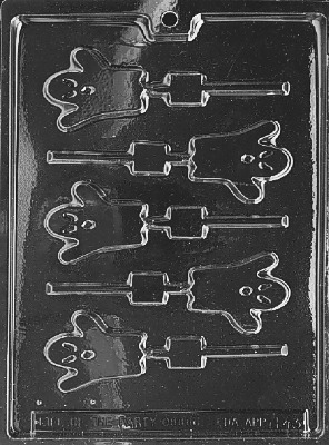 Small Ghost Lolly Mold