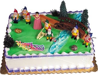 Snow White 7 Dwarves Cake Kit
