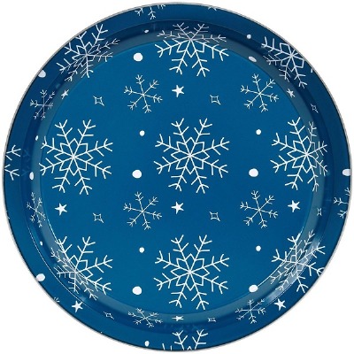 Snowflake Print Pie Pan Set