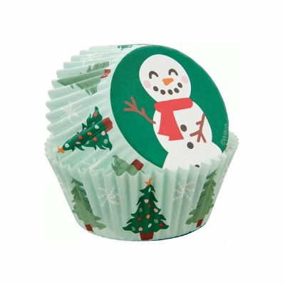 Snowman Standard Baking Cup 24CT