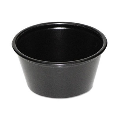 Souffle Cup Blk 2 OZ 250 CT