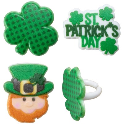 St. Patricks's Day Icon Rings