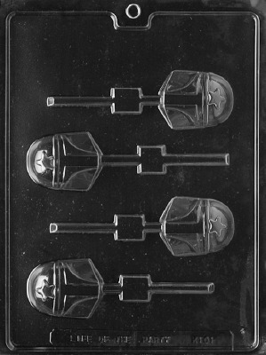 Star Fighter Lolly Mold