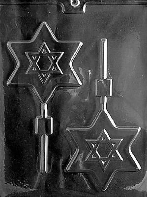 Star of David Lolly Mold (2)