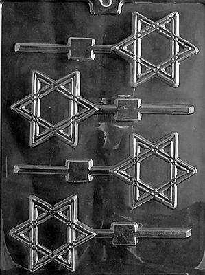 Star of David Lolly Mold