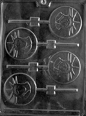 Statue of Liberty Lolly Mold