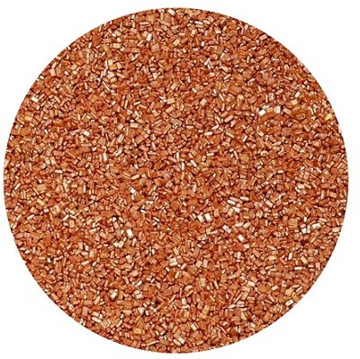 Rose Gold Sugar Crystals 5oz