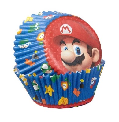 Mario Baking Cups