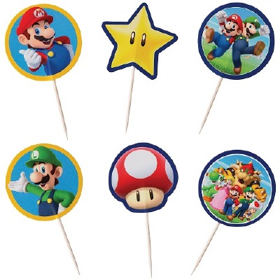 Super Mario Cupcake Pic 24 CT