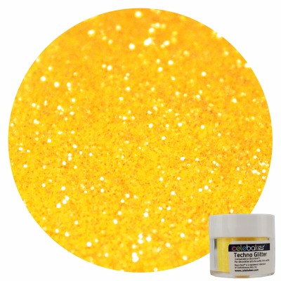 Baby Yellow Craft Glitter Dust | Shiny Yellow Glitter | Decoration Dust for  Cake Accessories, DIY Crafting | Glitter Dust for Decoration | Brillantina