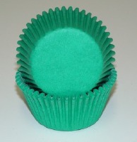 1-1/4" X 2" Green Baking Cups 50 Count