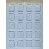 1.25" Initial Mint Mold B (20)