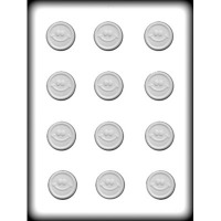 1.25" Smiley Mint Mold Handy Candy (12)