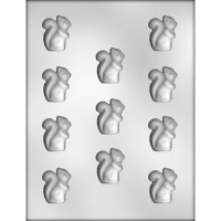 1.25" Squirrel Candy Mold (12)
