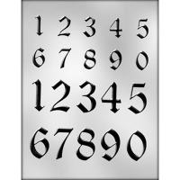 1 3/8" & 2" Numbers Mold (20)