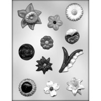 Assorted Flowers Mold (11)