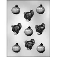 1 5/8" Pumpkin /Turkey (11)