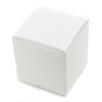 1-5/8" White Truffle Box