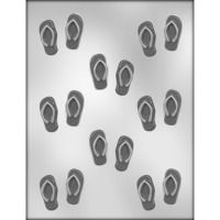 1.5 Inch Flip Flops Chocolate Candy Mold (16)