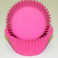 1-7/8"X2.5" Muffin Baking Cups Pink 500 Count