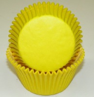 1-7/8"X2.5" Muffin Baking Cups Yellow 500 Count