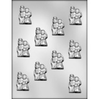 1.75" Bride & Groom Mold (10)