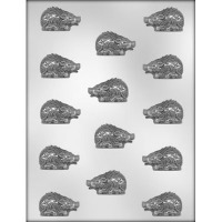 1.75" Razorback Chocolate Mold (14)